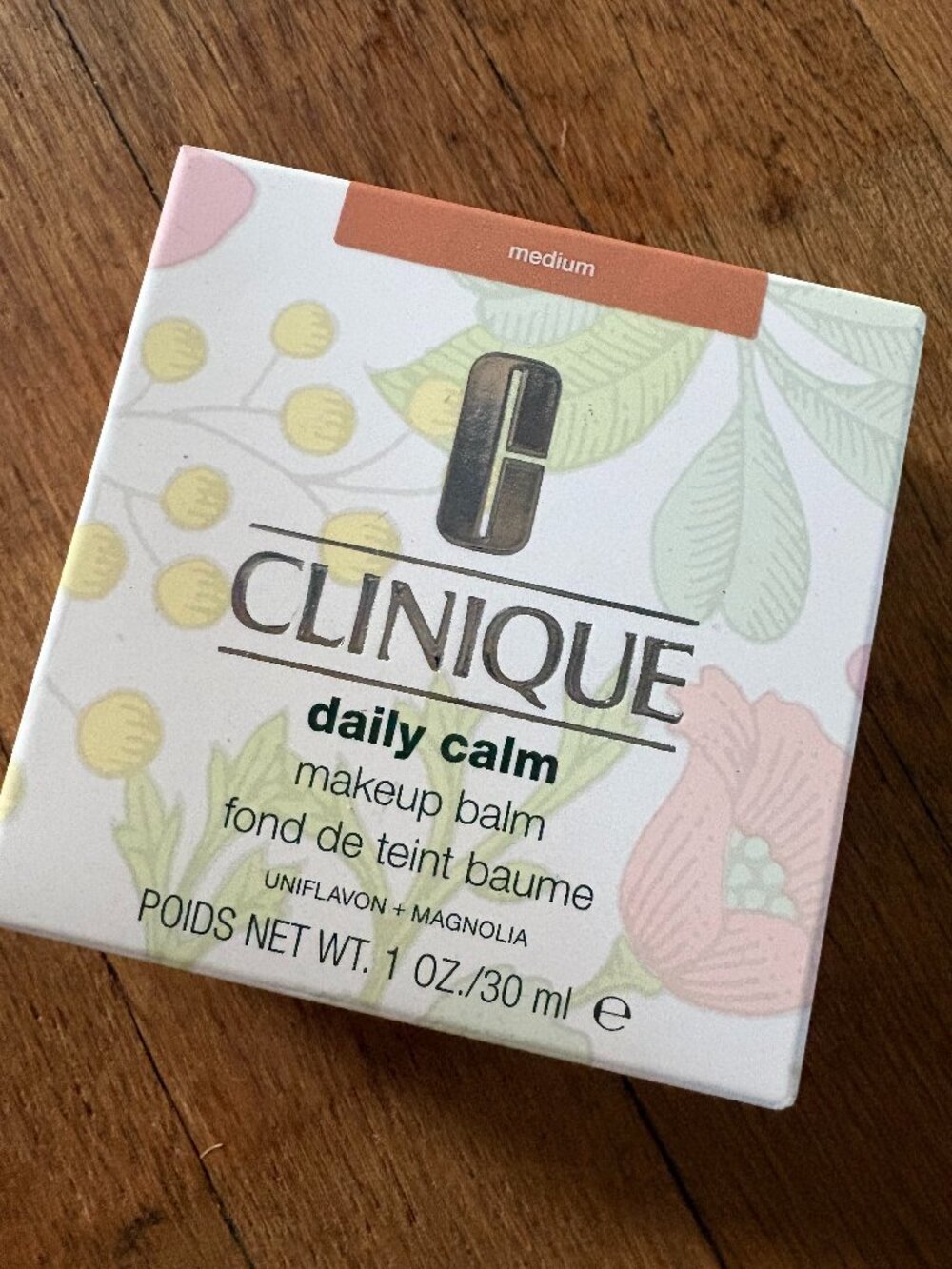 Clinique Daily Calm Makeup Balm -Shade Medium NIB